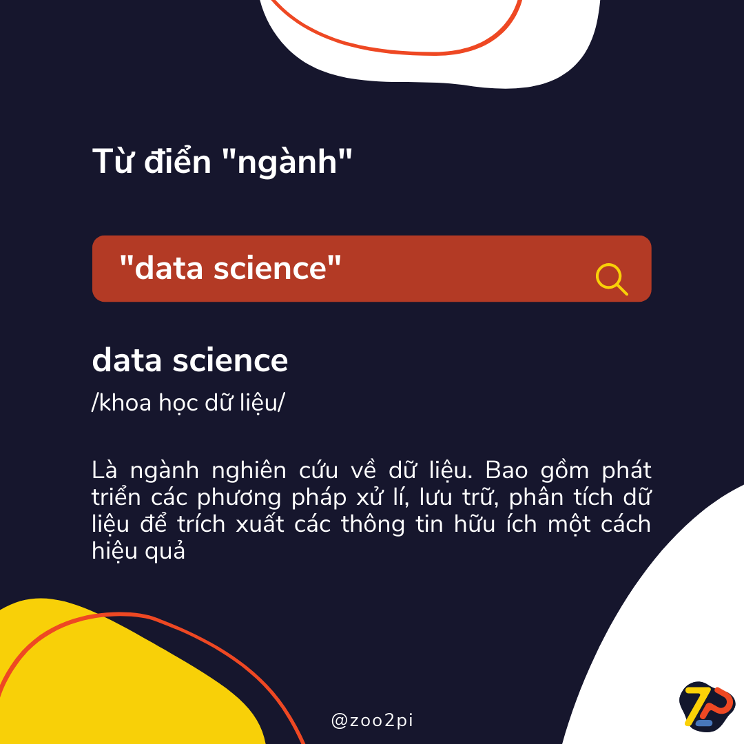 Khoa học dữ liệu là gì