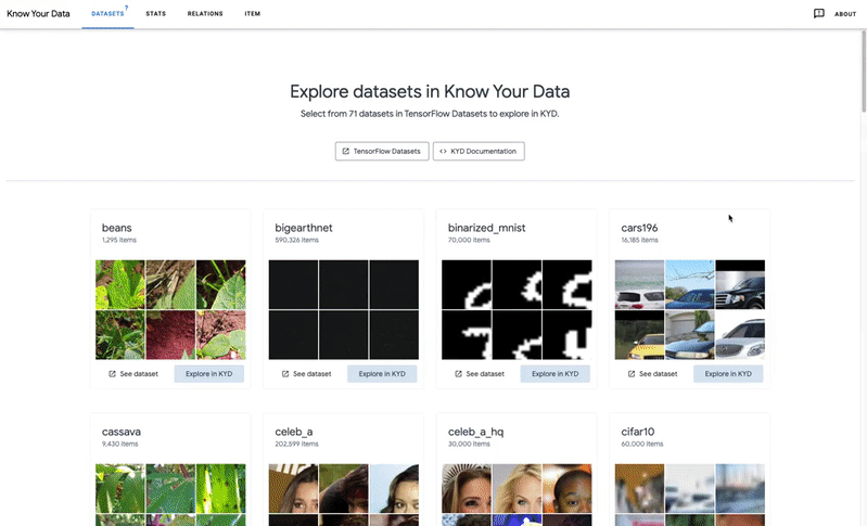 Know Your Data Know Your Data
